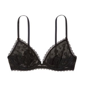 Victoria’s Secret Black Lace Underwire Bralette